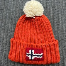 Cappello Napapijri arancione