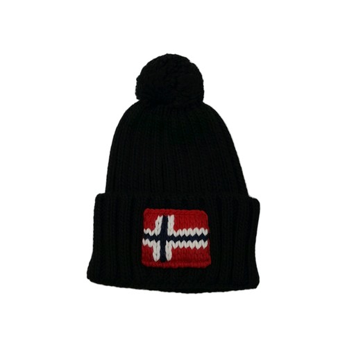 Napapijri cappello nero con - napapijri,