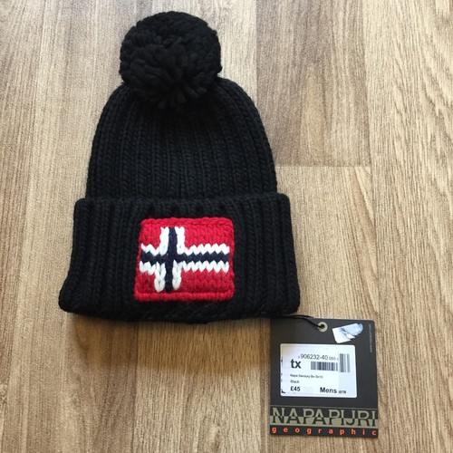 Napapijri beanie semiury nero - beanie,